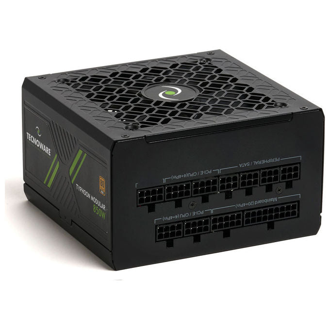 Tecnoware, Alimentatore 850W, 80 Plus Gold, Full Modular, Typhoon