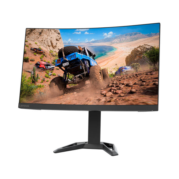 Lenovo 66F4GAC2EU G27qc-30 Monitor 27'' Quad HD 2560 x 1440 Pixel 165 Hz VESA AMD FreeSync Curvo colore Nero