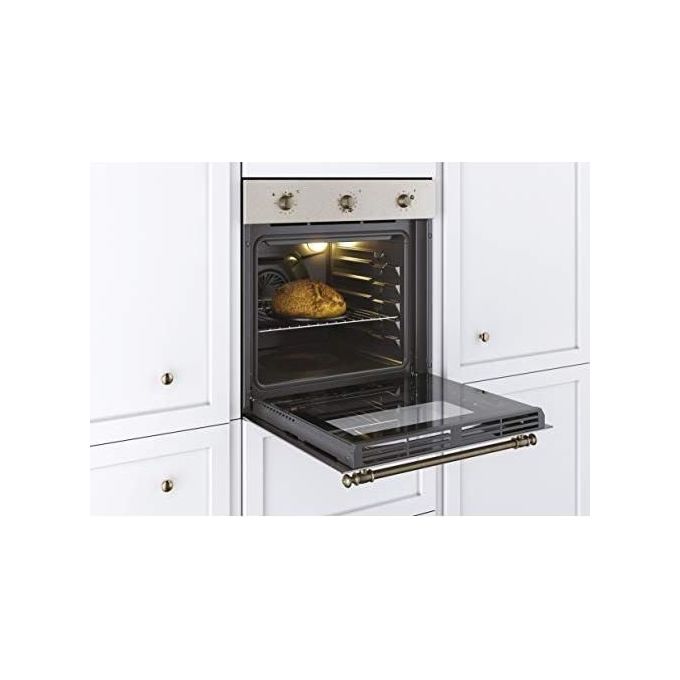 Candy FCC603NAV Classic Forno da incasso Elettrico Ventilato 65 L Classe A+ 8 funzioni (60x60x60 cm) colore Avena