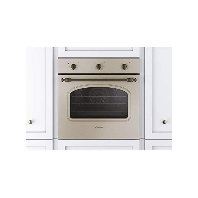 Candy FCC603NAV Classic Forno da incasso Elettrico Ventilato 65 L Classe A+ 8 funzioni (60x60x60 cm) colore Avena