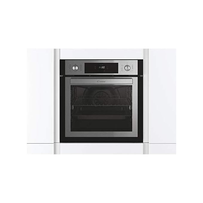 CANDY 33703066 Elite Forno da incasso Elettrico Multifunzione 70 L Classe A Wi-Fi Bluetooth Aquactiva Pirolitica (59.5x59.5x56.8 cm) colore Nero