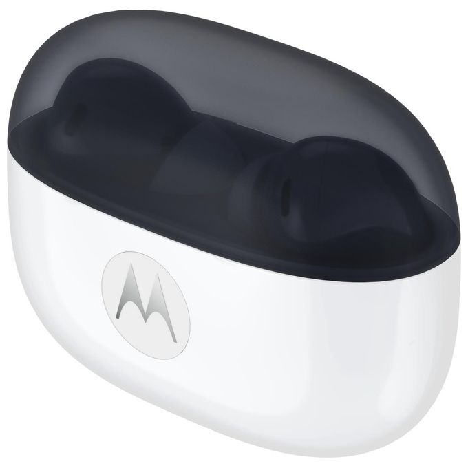 Motorola PG38C08162 Moto Buds 2 Auricolare Wireless In-ear Audio Hi-Res LHDC Cancellazione Attiva Rumore fino a 55dB 6 Microfoni CrystalTalk AI Batteria fino a 48h Bluetooth 6.0 IP54 colore Carbonio