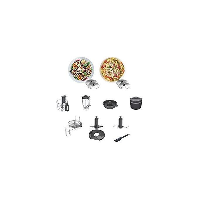 Kenwood FDP65590SI MultiPro Express Robot da Cucina 3 L 1000 W 2 Velocita' 8 Accessori colore Argento