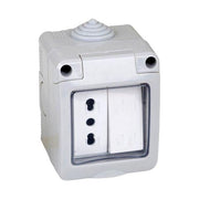 Faegae Presa Bipasso Esterna con Deviatore e Sportello