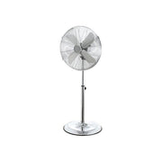 Syntesy Ventilatore Cromo 400 Con 3 Velocita' E Oscillazione Orizzontale Inclinazione Verticale Per Comfort Ottimale