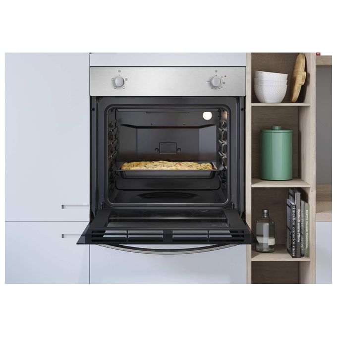 Candy FIDCP X200 Idea Forno Statico 70 L Classe A 4 Funzioni Pulizia Aquactiva (59.5x59.5x56.8 cm) colore Nero