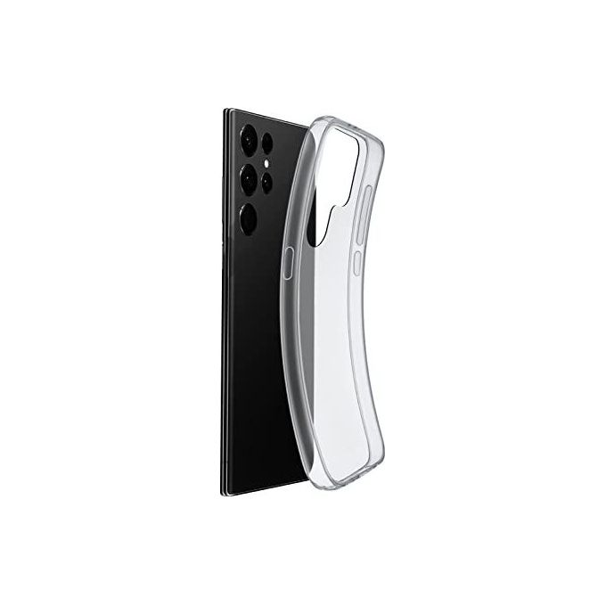 Cellularline FINECGALS23UT Fine Cover Samsung Galaxy S23 Ultra Gomma Morbida Ultra Sottile colore Trasparente