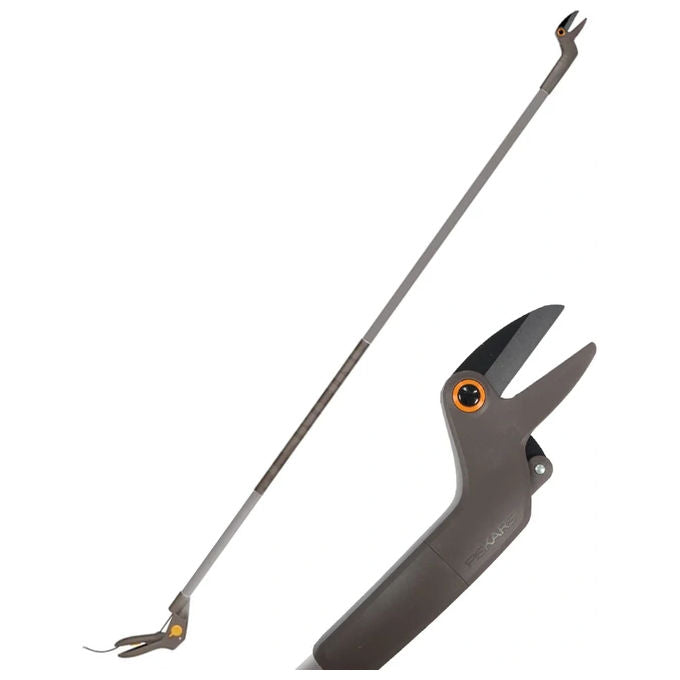 Fiskars 1073082 Solid Cesoie per Potatura Manico Lungo 176 cm Testa Orientabile 270° Lama a Incudine Ø 12 mm