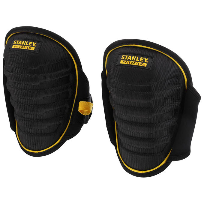 Stanley FMST82959-1 Fatmax Ginocchiere Professionali Guscio Semi Rigido Imbottitura in Gel Poliestere 1680 Den Conformi EN14404 colore Nero