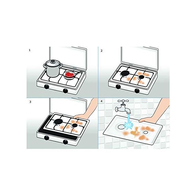 Parker FO200CGPM Fornello a Gas Metano 2 Fuochi 45 cm Bruciatori Pyral N2 Piano Removibile colore Bianco