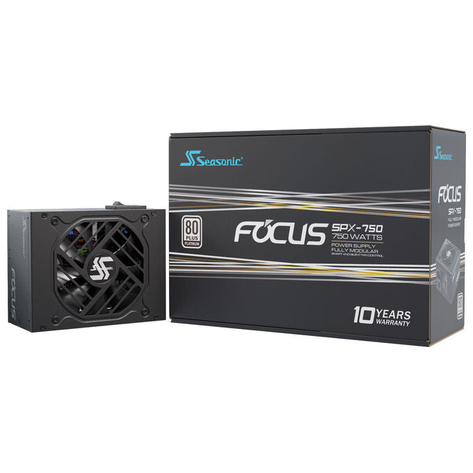 Seasonic FOCUS-SPX-750 FOCUS-SPX-750 Alimentatore 750 W 80 PLUS Platinum CFX 20+4 pin ATX Totalmente Modulare colore Nero