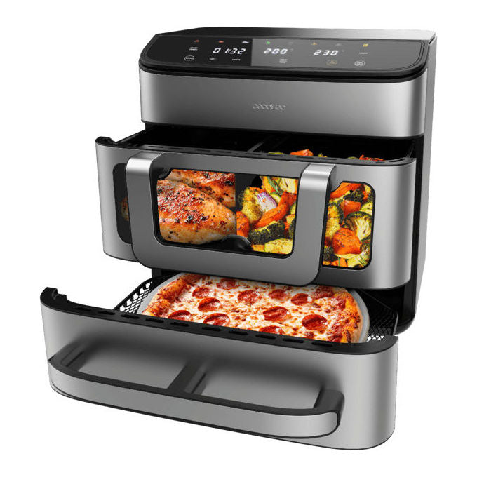 Cecotec, Friggitrice ad Aria, FoodCourt 18000 4P, 18L, Forno per Pizza Integrato
