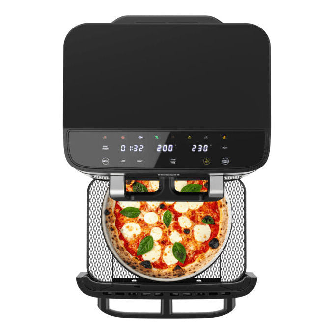 Cecotec, Friggitrice ad Aria, FoodCourt 18000 4P, 18L, Forno per Pizza Integrato