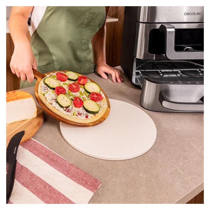 Cecotec, Friggitrice ad Aria, FoodCourt 18000 4P, 18L, Forno per Pizza Integrato