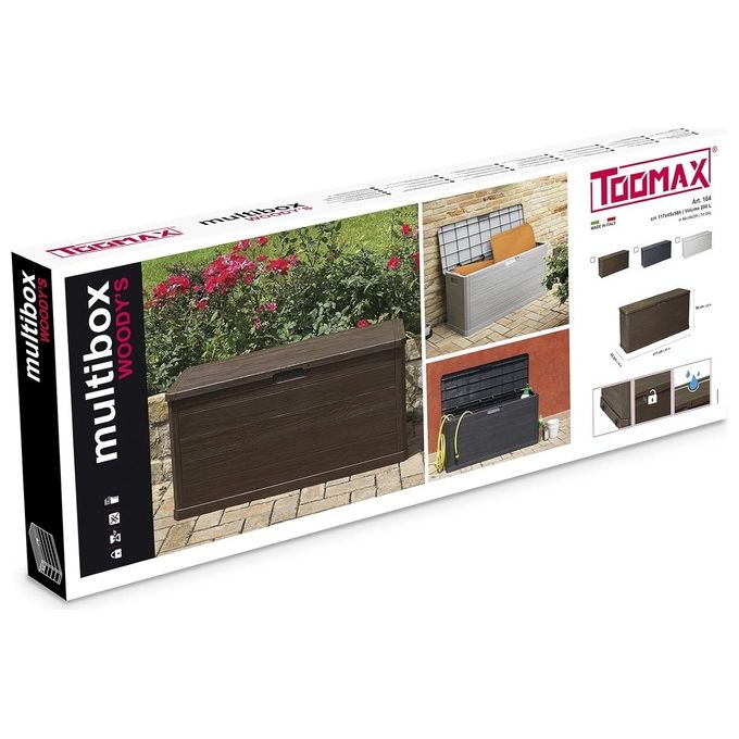 Toomax Baule Multiuso Woody'S 117x45x56h