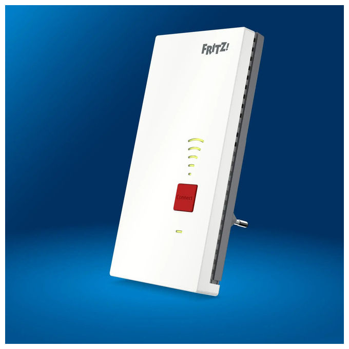 AVM 20003140 FRITZ!Repeater 2700 Range Extender Wi-Fi 7 Mesh Dual Band 6500 Mbit-s LAN 2.5 Gbit-s WPA3 WPA2 colore Bianco