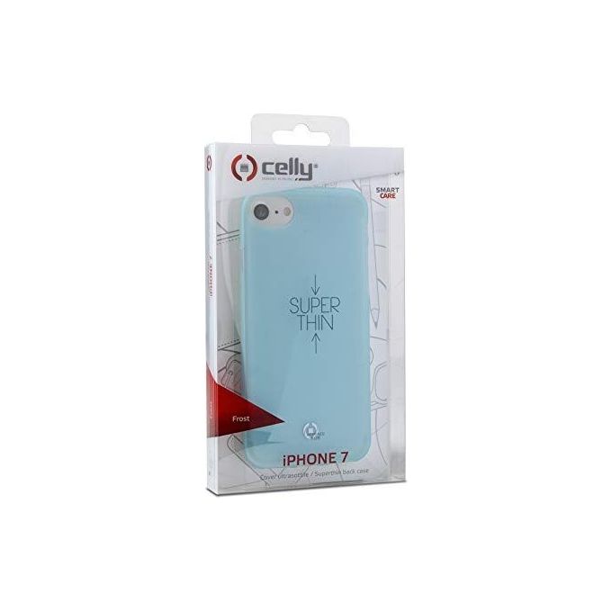 Celly Cover Frost per iPhone 7 4.7 Blu