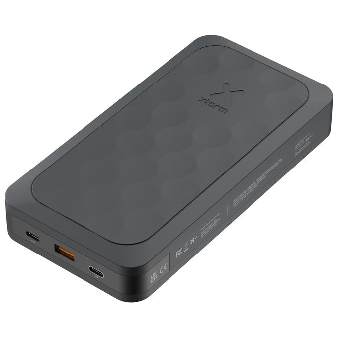 Xtorm FS5451 Fuel Series 5 Power Bank 45000 mAh USB-C PD 67W Quick Charge 3.0 Display Digitale colore Nero