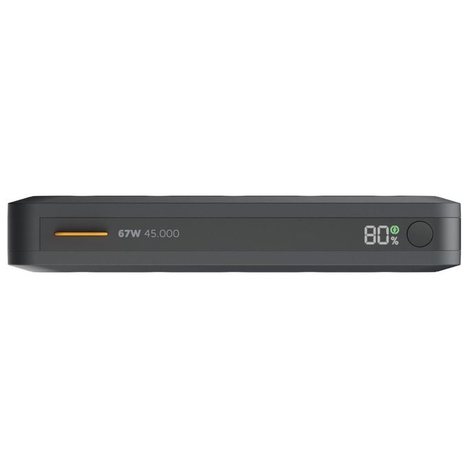 Xtorm FS5451 Fuel Series 5 Power Bank 45000 mAh USB-C PD 67W Quick Charge 3.0 Display Digitale colore Nero