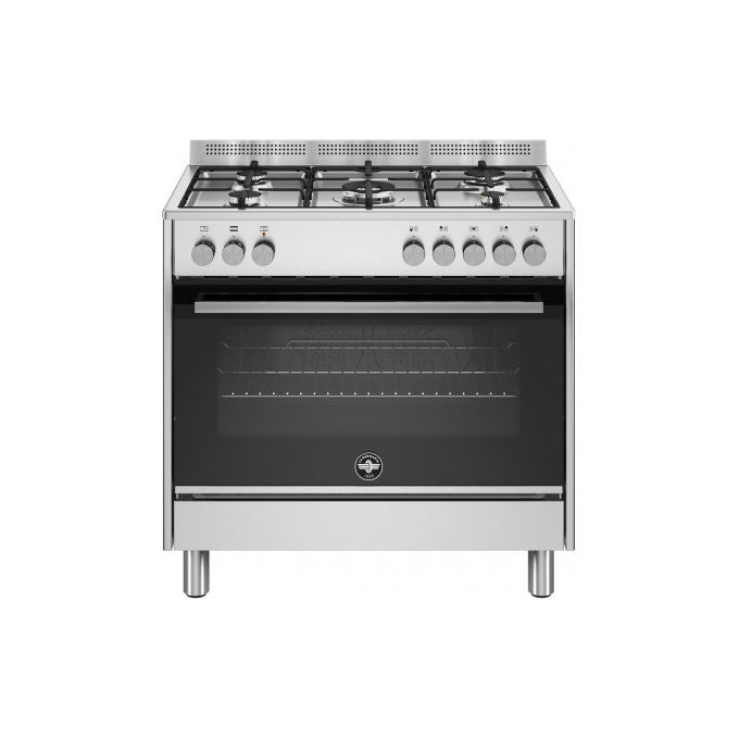 Bertazzoni La Germania AMN965EXVC Cucina 90 cm 5 fuochi Gas Forno Elettrico Multifunzione 117 L Classe A+ colore Acciaio inox