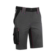 U-power FU196GF Mercury Lady Bermuda da Lavoro Donna Stretch Idrorepellente Slim Fit 86% Nylon colore Grigio Fucsia