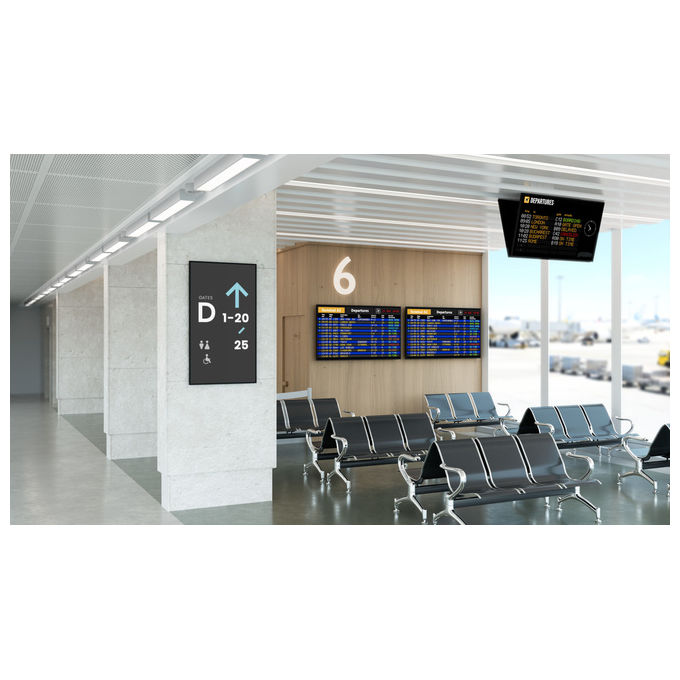 Sony FW-65BZ35P Display professionale 65'' 4K UHD 500 cd-m² IPS DBNG IP5X 24-7 colore Nero