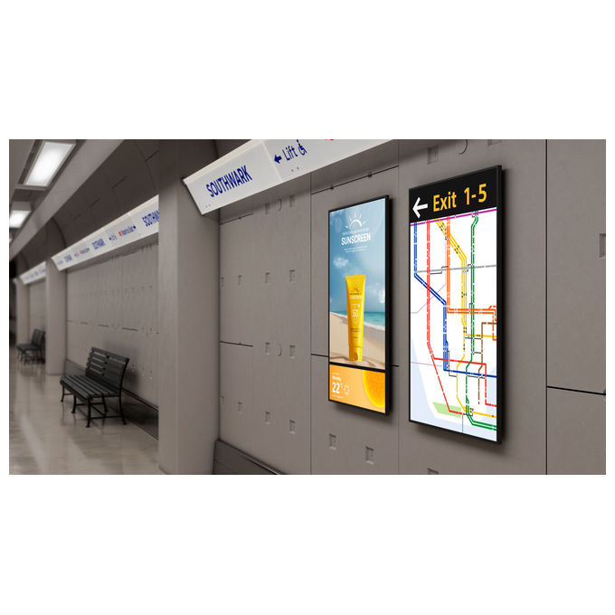 Sony FW-65BZ35P Display professionale 65'' 4K UHD 500 cd-m² IPS DBNG IP5X 24-7 colore Nero