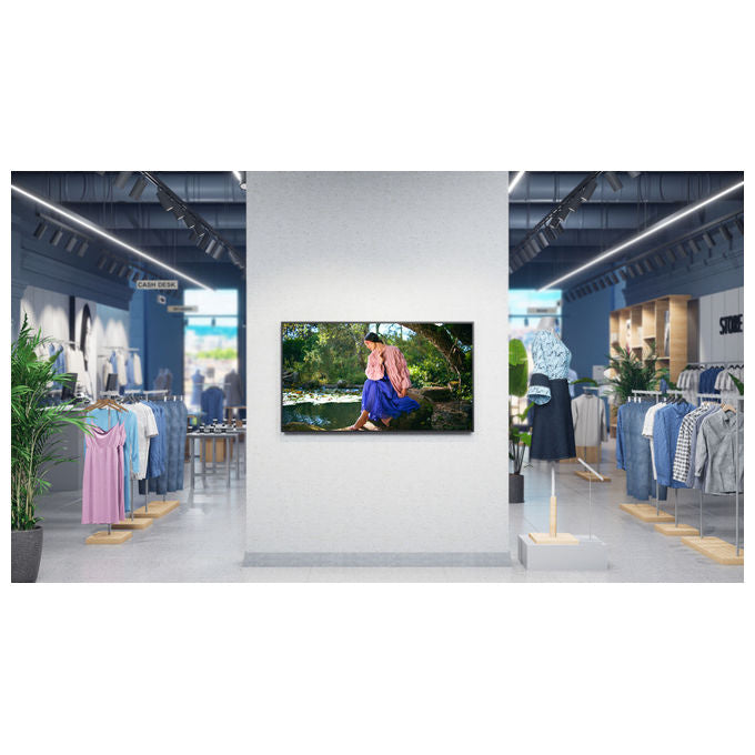 Sony FW43BZ35PB.CEI BZ35P Pannello piatto per segnaletica digitale 43'' 4K Ultra HD 500 cd-m² Wi-Fi Android 24-7 colore Nero