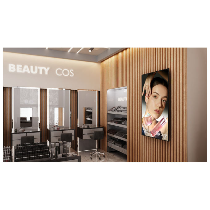 Sony FW43BZ35PB.CEI BZ35P Pannello piatto per segnaletica digitale 43'' 4K Ultra HD 500 cd-m² Wi-Fi Android 24-7 colore Nero
