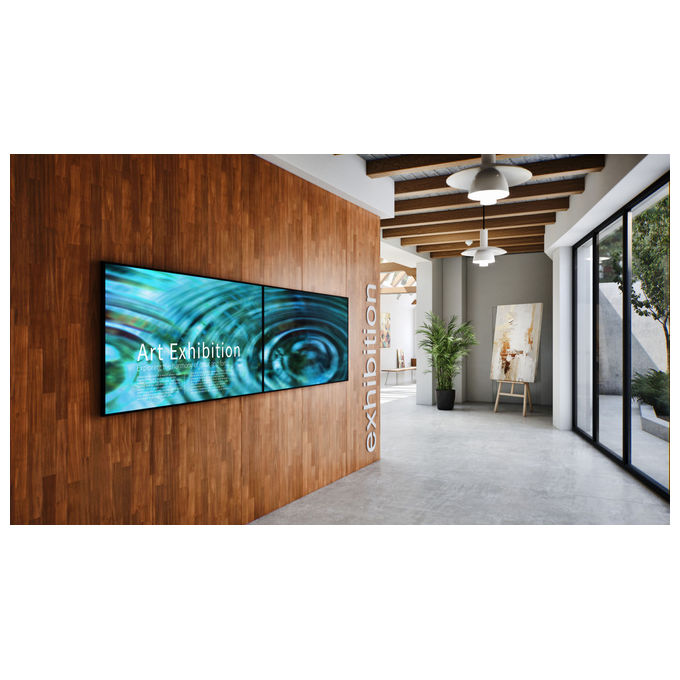 Sony FW43BZ35PB.CEI BZ35P Pannello piatto per segnaletica digitale 43'' 4K Ultra HD 500 cd-m² Wi-Fi Android 24-7 colore Nero