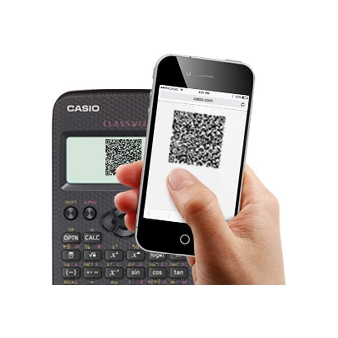 Casio FX-82DE X ClassWiz Calcolatrice Tecnico-Scientifica Senza Custodia Protettiva Nero