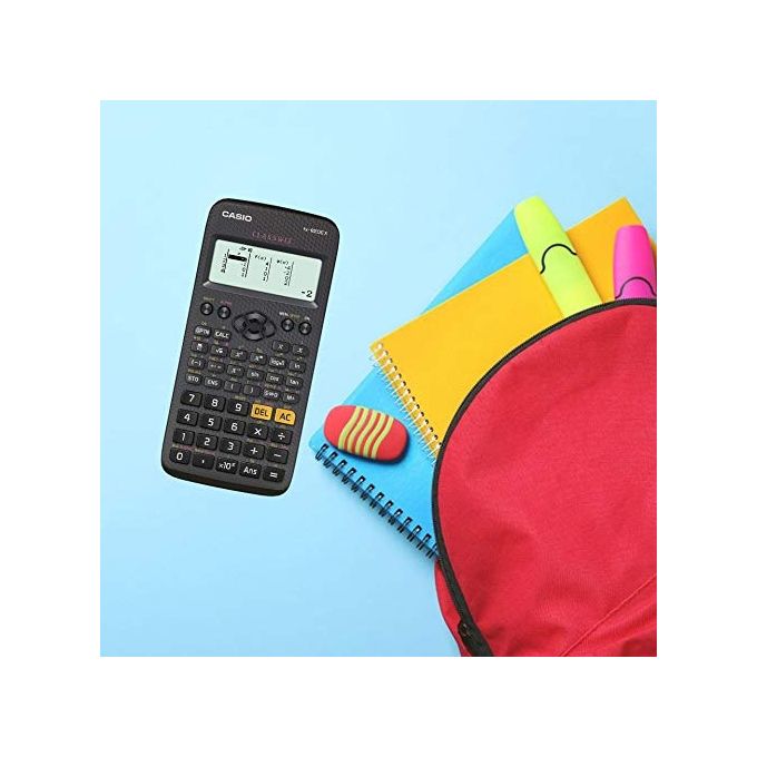 Casio FX-82DE X ClassWiz Calcolatrice Tecnico-Scientifica Senza Custodia Protettiva Nero