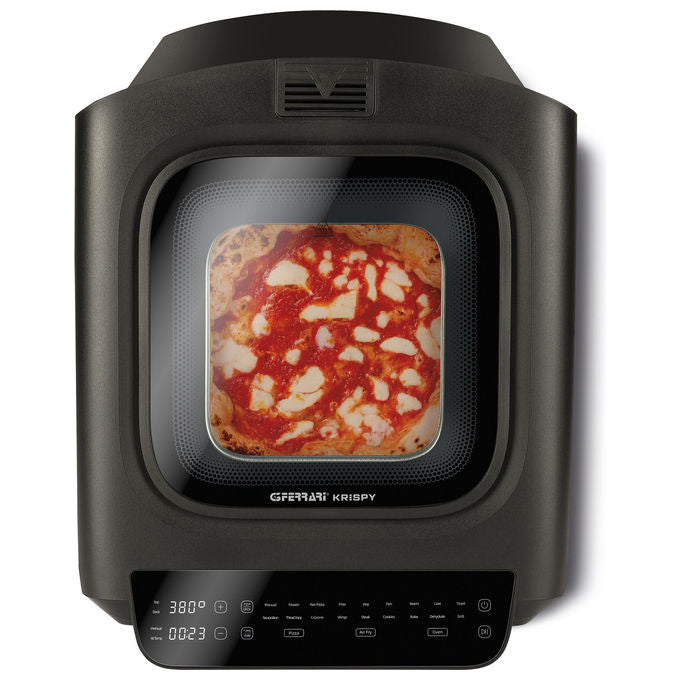 G3 Ferrari G10225 Krispy Forno Pizza e Friggitrice ad Aria 3 in 1 13 L 2100 W 18 programmi colore Nero