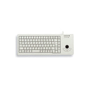 Cherry G84-5400LUMEU-0 XS Trackball Tastiera USB QWERTY Inglese US 88 Tasti Grigio