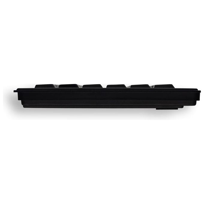 Cherry tastiera compatta con touchpad, G84-5500, interruttori meccanici ML, con cavo USB, layout nordico, nero