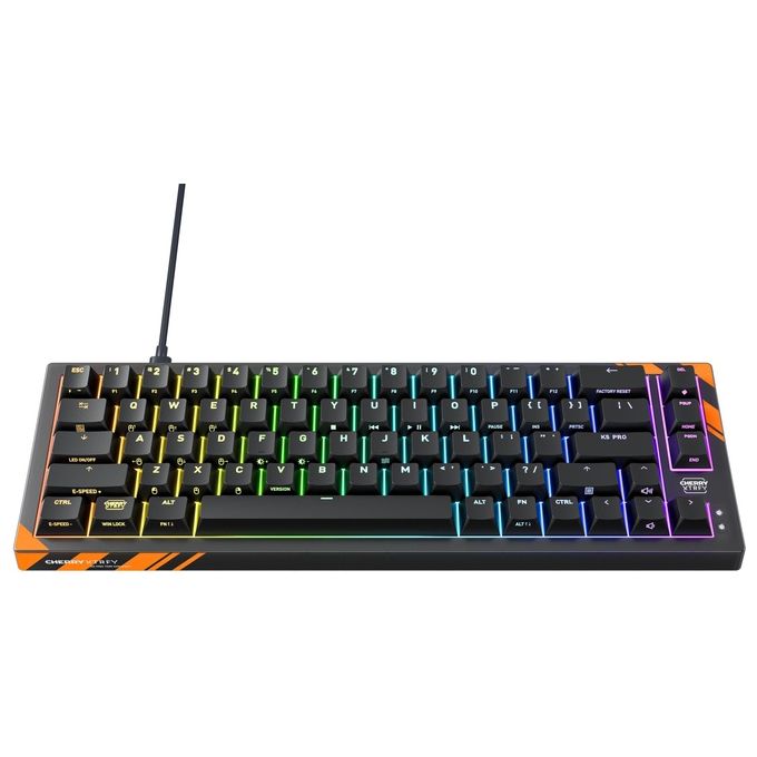Cherry Xtrfy K5 Pro TMR Compact, tastiera gaming meccanica 65%, interruttori magnetici MK Crystal, polling rate 8000 Hz, hot-swap, RGB, layout US QWERTY