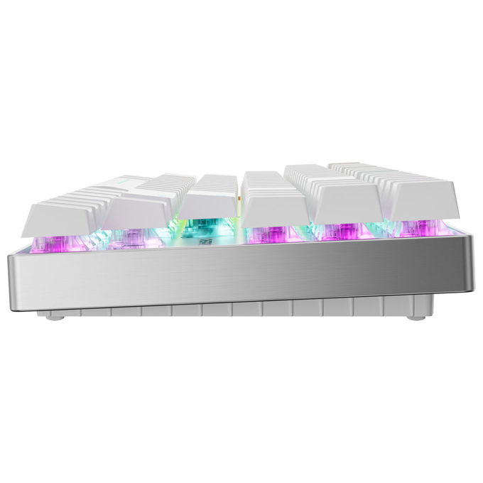 Cherry Xtrfy MX 8.2 Pro TMR Wireless, tastiera gaming TKL magnetica, switch MK Crystal hot-swap, polling rate 8000 Hz, batteria 8000 mAh, layout US, bianco