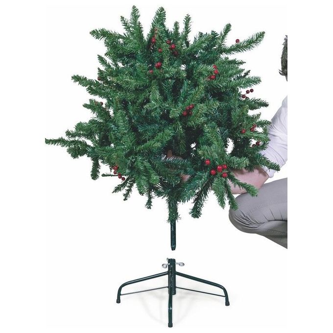 Albero di Natale GALILEO 210 cm in PVC Verde - 1148 Rami