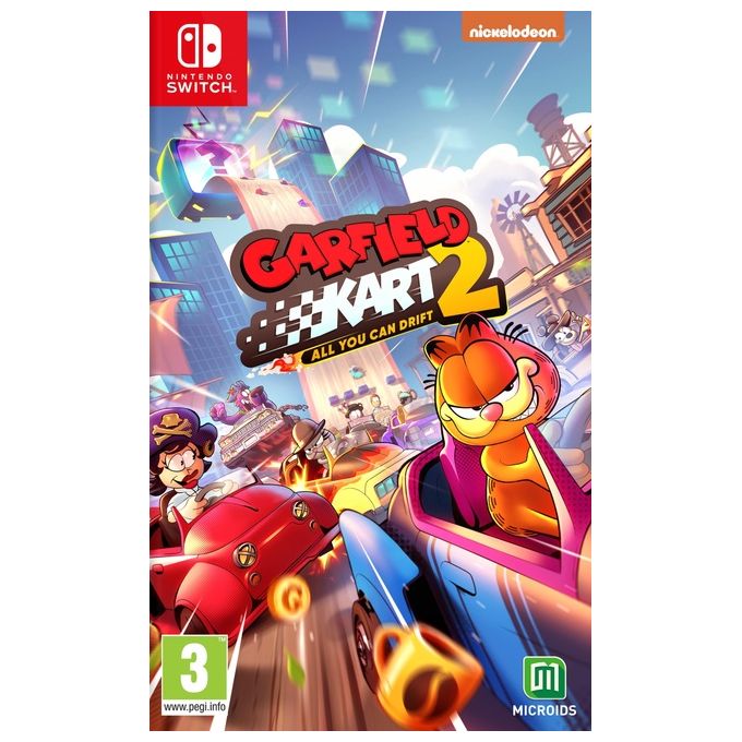 Nintendo Garfield Kart 2 All You Can Drift Gioco Nintendo Switch