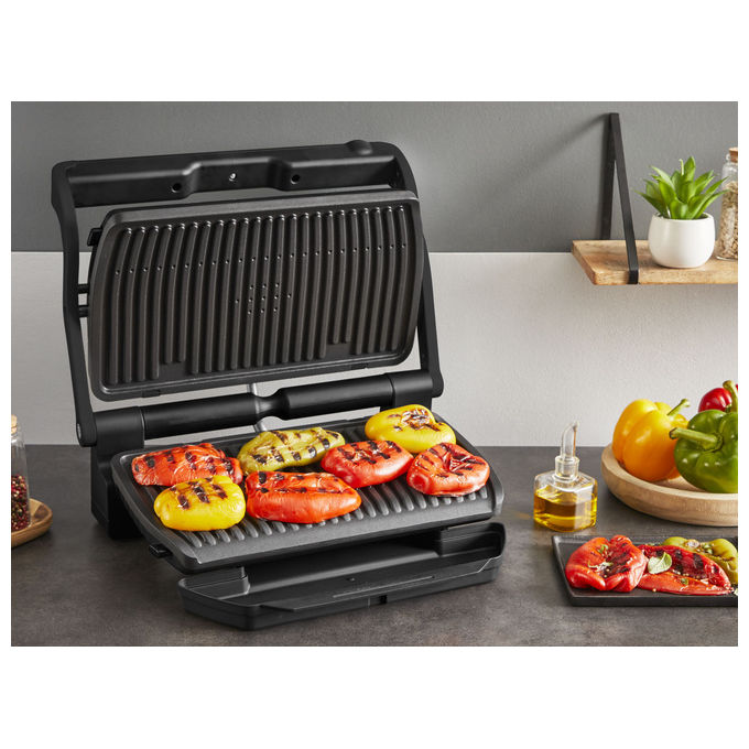 Tefal GC727810 Optigrill+ XL Griglia di contatto 2 piastre 2000 W 800 cm² colore Nero