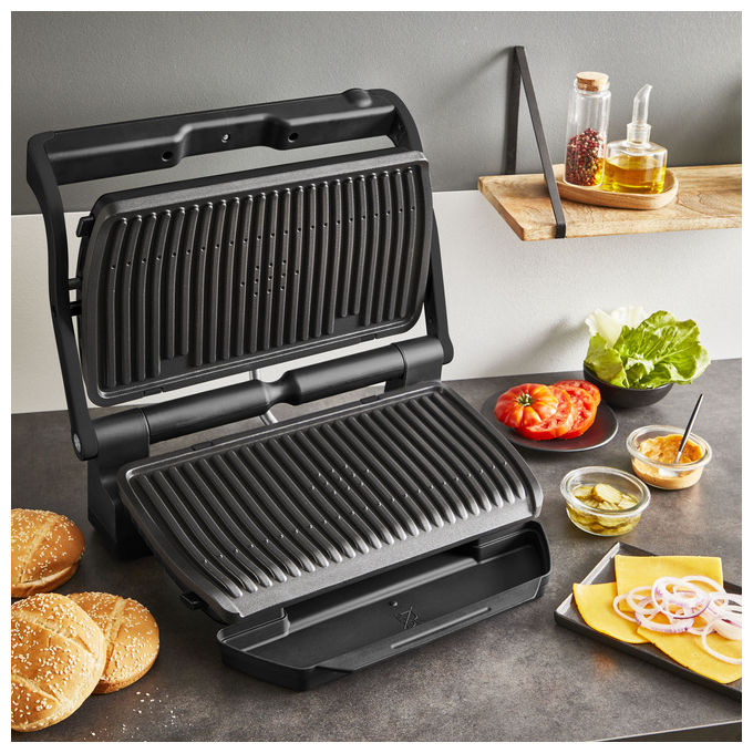 Tefal GC727810 Optigrill+ XL Griglia di contatto 2 piastre 2000 W 800 cm² colore Nero