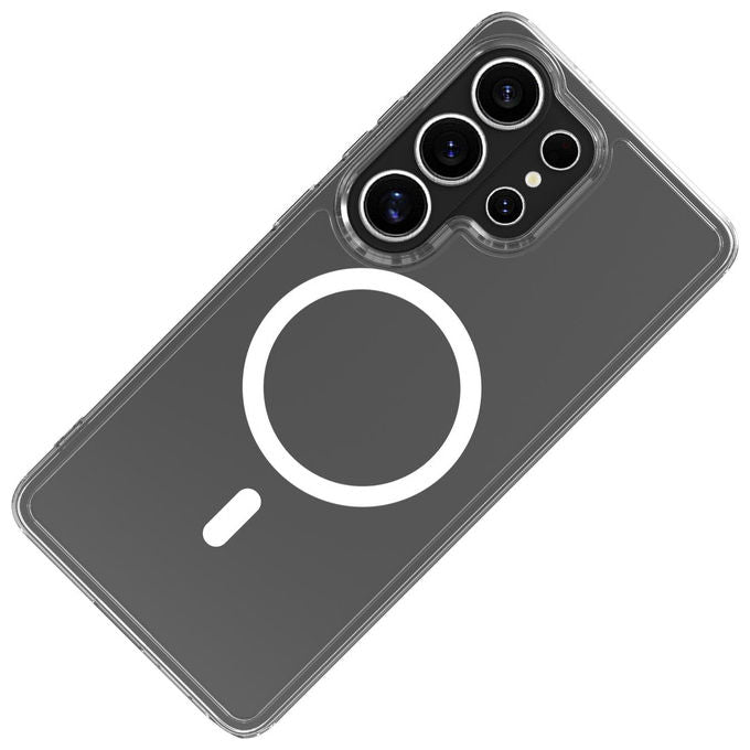 Celly, Cover Morbida, Trasparente Nero, Anti-shock, Compatibile con Samsung Galaxy S26 Ultra 5G