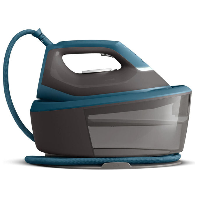 Philips PSG2001-80 Serie 2000 Ferro da stiro con caldaia 2400 W 6 bar 300 g-min piastra ceramica 1,4 L colore Grigio Blu