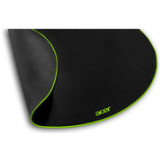 Acer GFP-1000-G Tappeto Pavimento per Sedia Gaming 120 cm Base Gomma Naturale Superficie Microtexturizzata Bordo Ricamato colore Nero