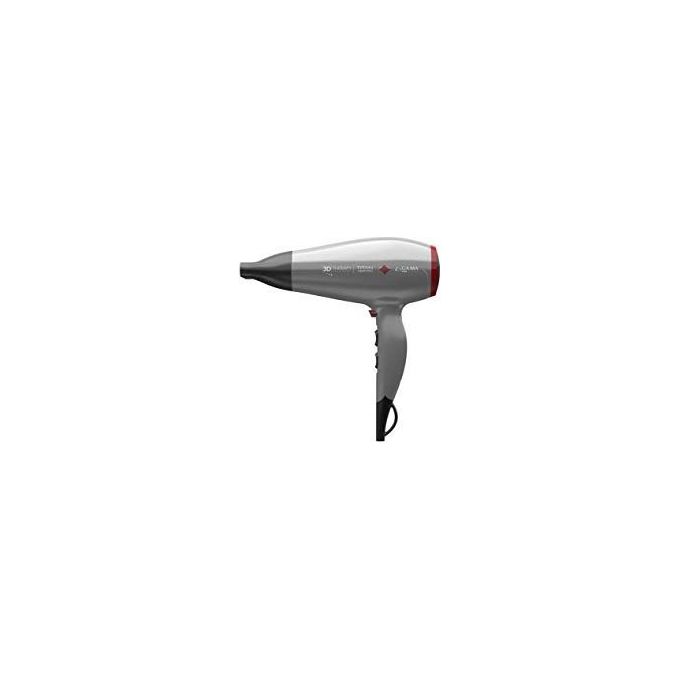 Ga.Ma GH0303 Professional Titan Keratin Diamond 3D Asciugacapelli 2300 Watt 2 velocita' 3 temperature tecnologlia Micro Glitt Grigio