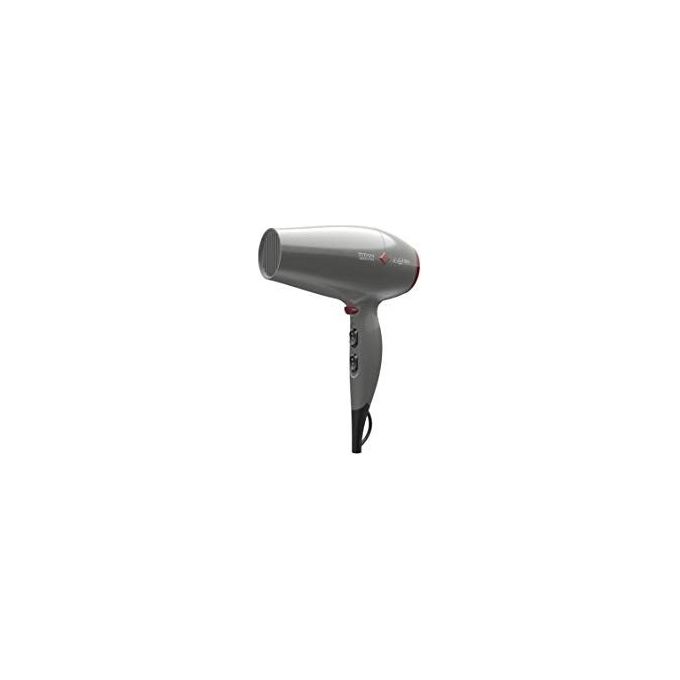 Ga.Ma GH0303 Professional Titan Keratin Diamond 3D Asciugacapelli 2300 Watt 2 velocita' 3 temperature tecnologlia Micro Glitt Grigio