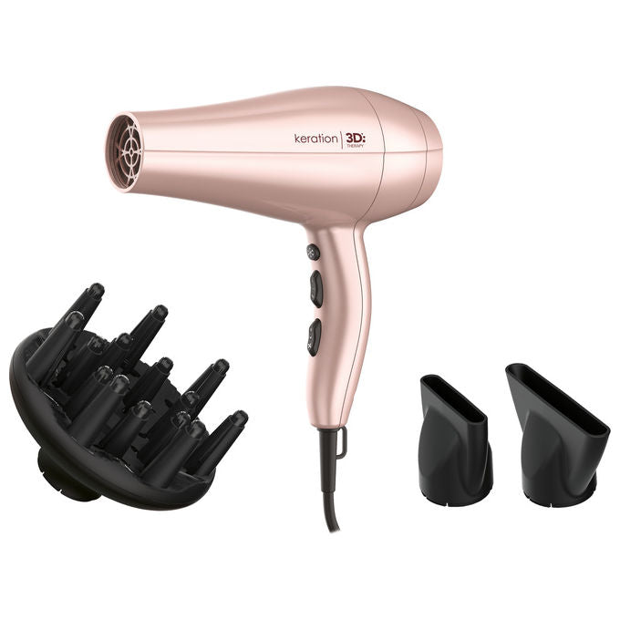 Ga.Ma Asciugacapelli GH 3537 Professionale Diva 3D 2300W Rosa
