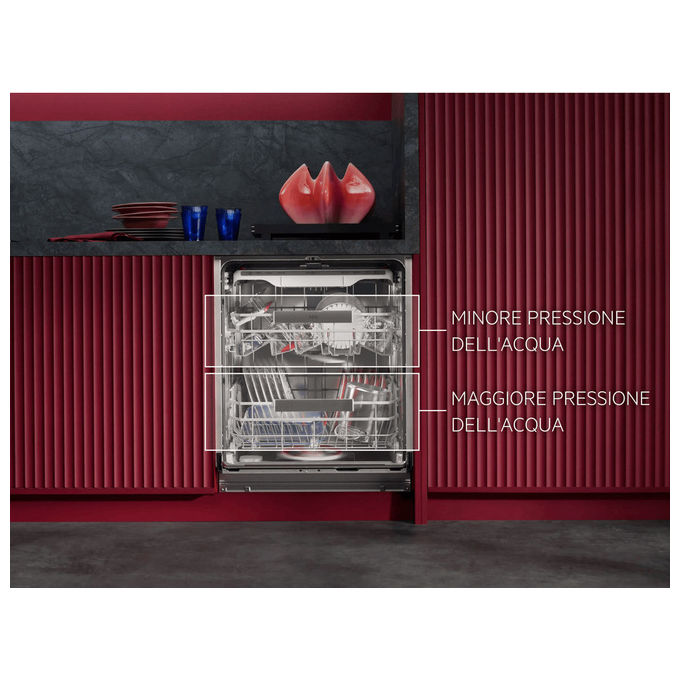 AEG GI9210X2TF Serie 9000 Lavastoviglie Incasso Totale 14 coperti Classe A-10% 37 dB AirDry (60x86.5x63.5 cm) colore Nero