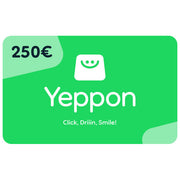 Gift Card Yeppon - Carta regalo da 250 Euro via e-mail