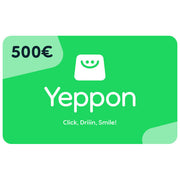 Gift Card Yeppon - Carta regalo da 500 Euro via e-mail